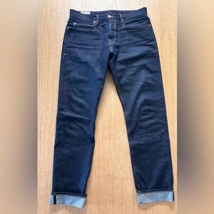 Men’s Freenote Cloth Portola Style Denim Jeans size 34.